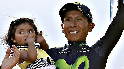 El colombiano Nairo Quintana se mostr� "orgulloso" del segundo puesto logrado en el Tour de Francia y asegur� que se lo puso dif�cil al ganador, el brit�nico Chris Froome. "Creo que Froome es un gran rival y que yo le he hecho sufrir para ganar. Es u