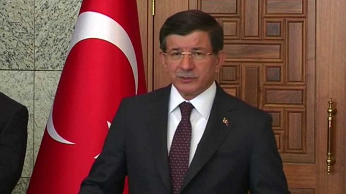 Telediario 1 - Turquía descarta desplegar tropas en Siria y convoca a la OTAN ante la "amenaza" terrorista