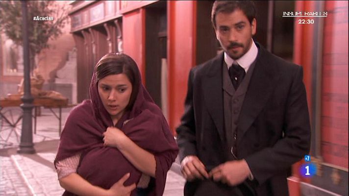Acacias 38 - usto convence a Manuela para que devuelva el bebé