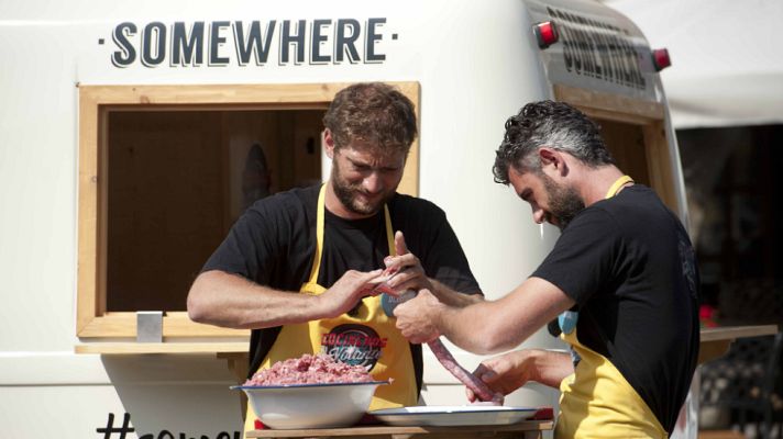 Cocineros al volante - ¿Quién tiene la longaniza más larga?