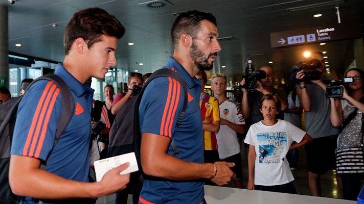 Telediario 1 - Negredo tiene difícil su continuidad en el Valencia