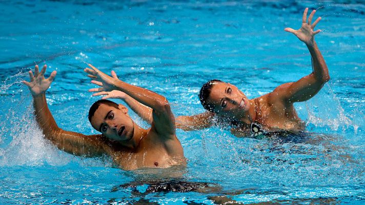  - Mengual y Ribes acaban quintos en el dúo mixto libre