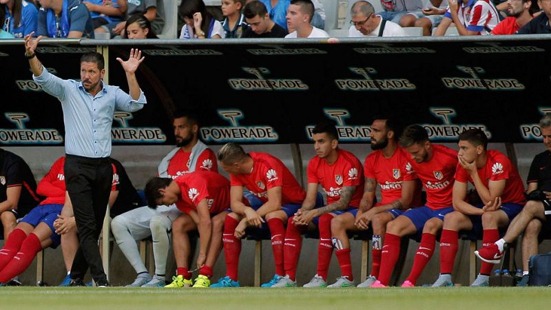 Simeone: "Carrasco, Vietto y Óliver nos hacen tener variantes" | Ver