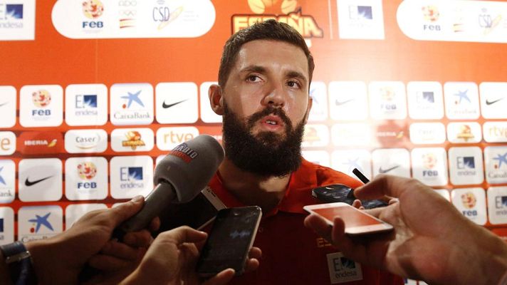 Telediario 1 - Mirotic quiere triunfar con España en el Eurobasket