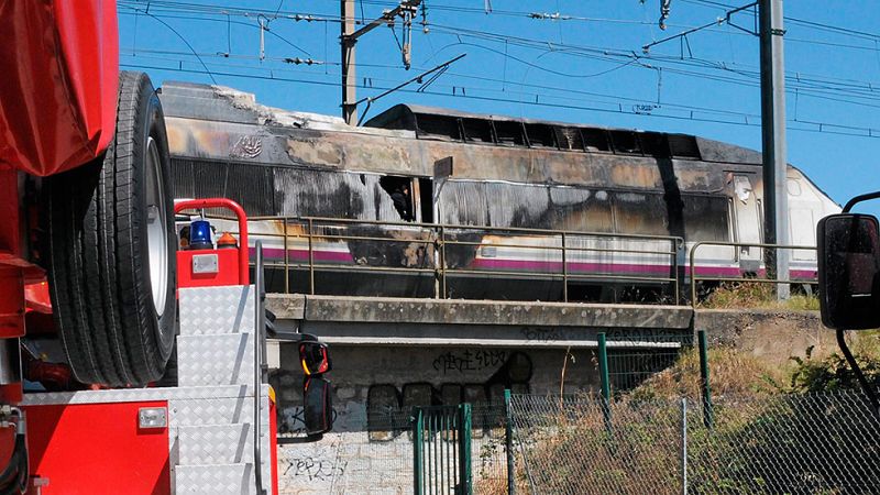 El AVE que hacía el trayecto entre Marsella y Madrid ha sufrido un incendio