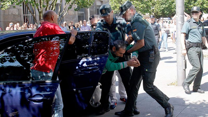 El presunto parricida de Moraña pasa su primera noche en prisión