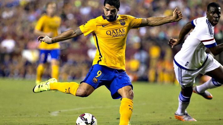 Telediario 1 - La Fiorentina examina al FC Barcelona antes de la Supercopa