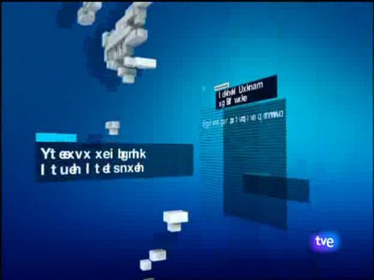 Telediario 1 - Telediario fin de semana - 25/10/08