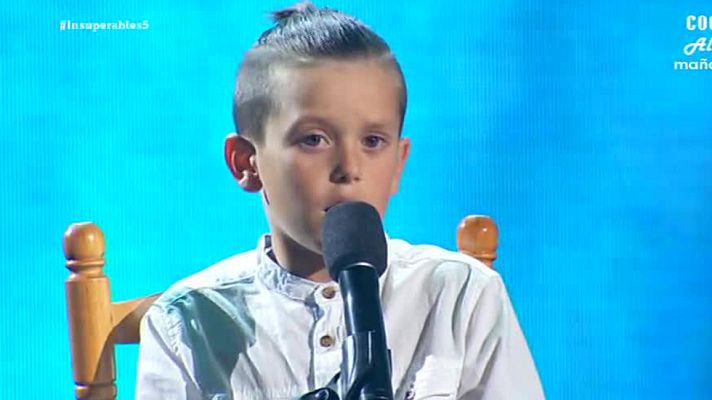 Insuperables - Lukas emociona al público cantando por Camarón