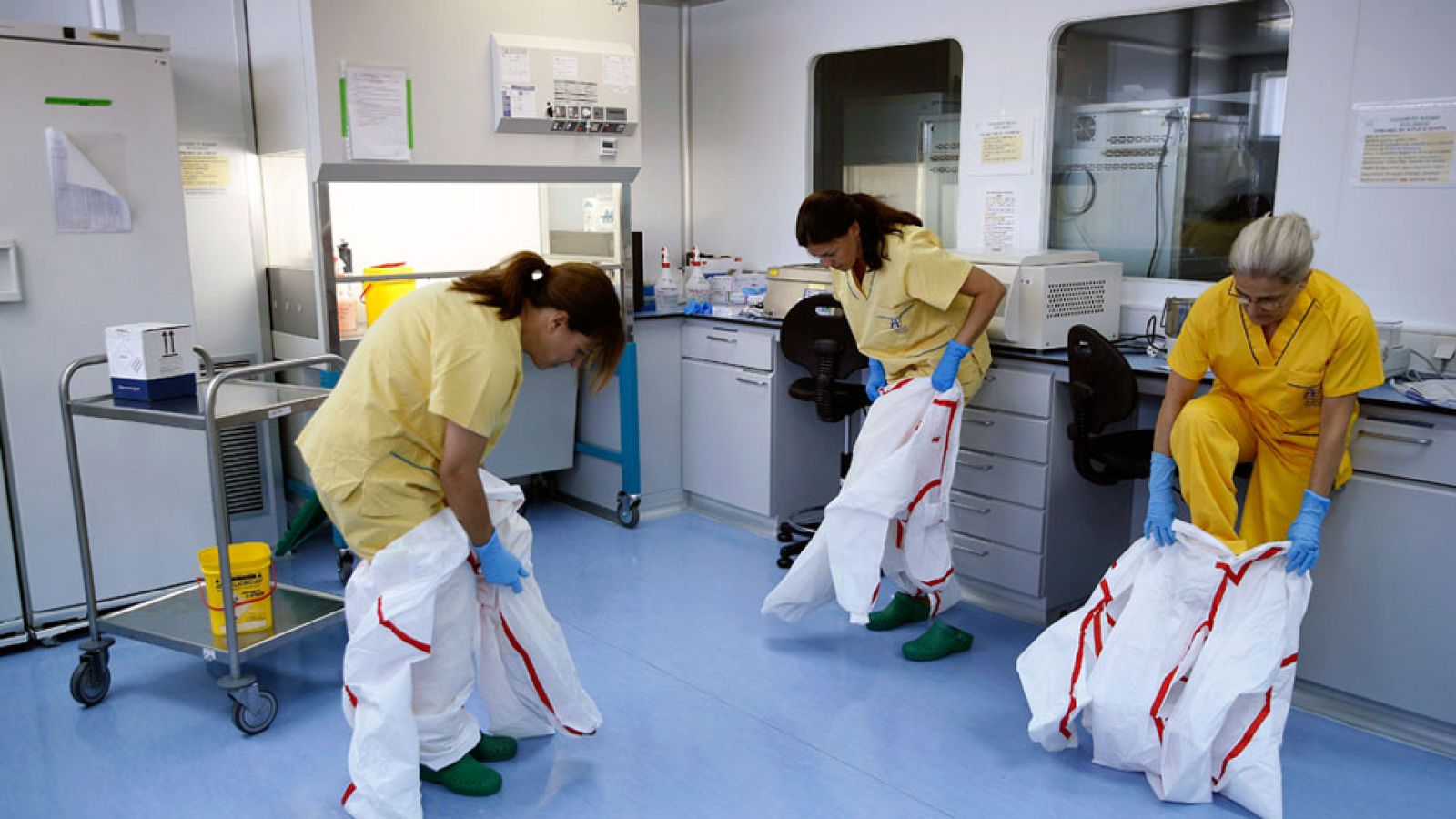 Un año del primer contagio por ébola, España se ha convertido en un referente en la lucha contra esta enfermedad