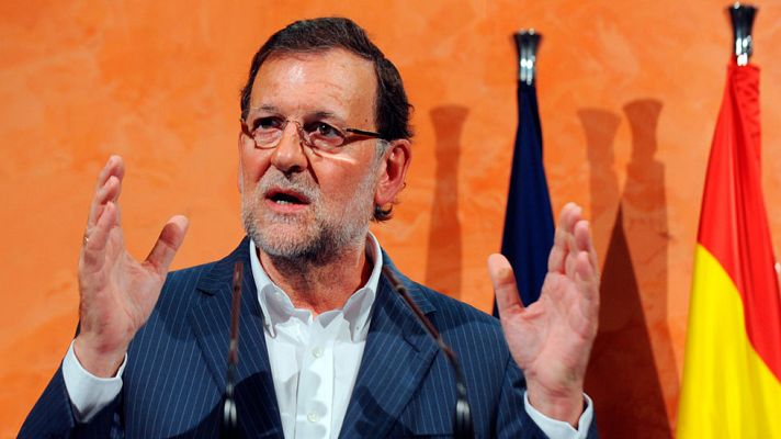 Telediario 1 - Rajoy espera que tras el 27S se ponga fin a la "división"