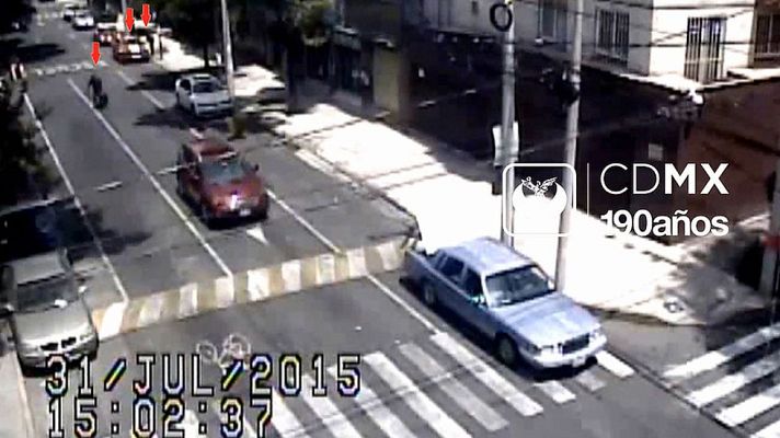  - Cámaras de seguridad captan a los presuntos asesinos del fotóperiodista Rubén Espinosa