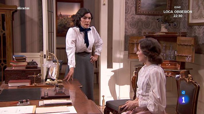 Acacias 38 - Consuelo descubre a Celia leyendo