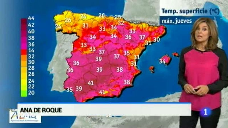 El Tiempo en Extremadura - 06/08/15 | Ver