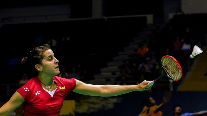 Telediario 1 - Carolina Marín ya está en Yakarta para revalidar el título mundial