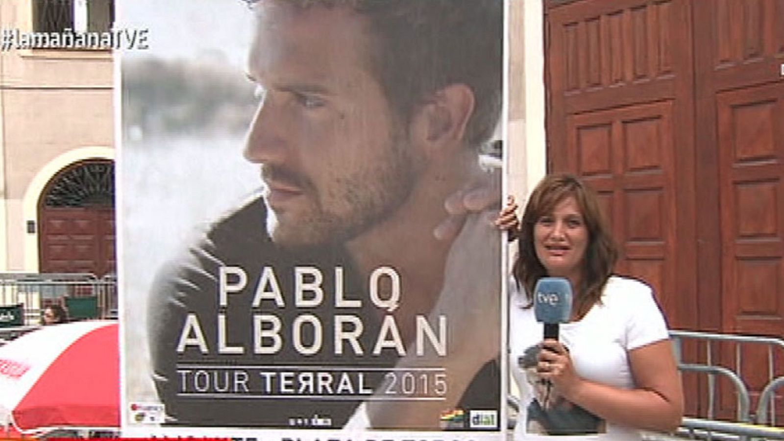 La Mañana - Fans esperan a Pablo Alborán