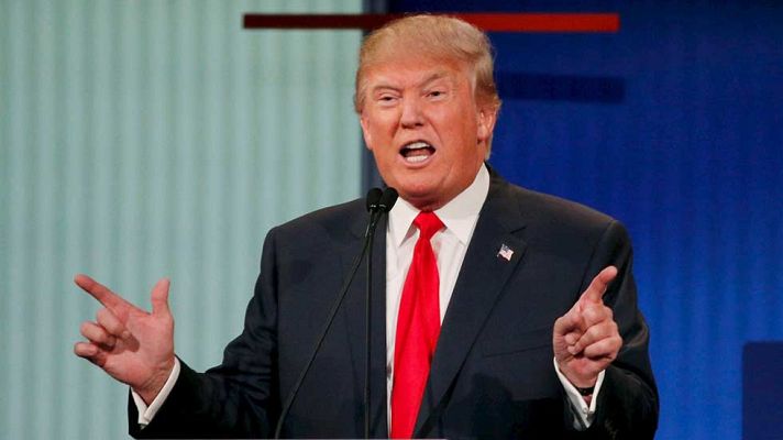 Telediario 1 - Trump no descarta presentarse como independiente si no sale elegido como candidato republicano