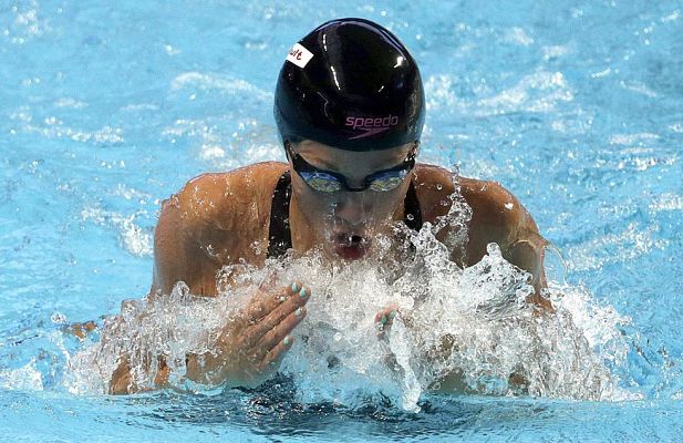 Telediario 1 - Jessica Vall, bronce en los 200m braza