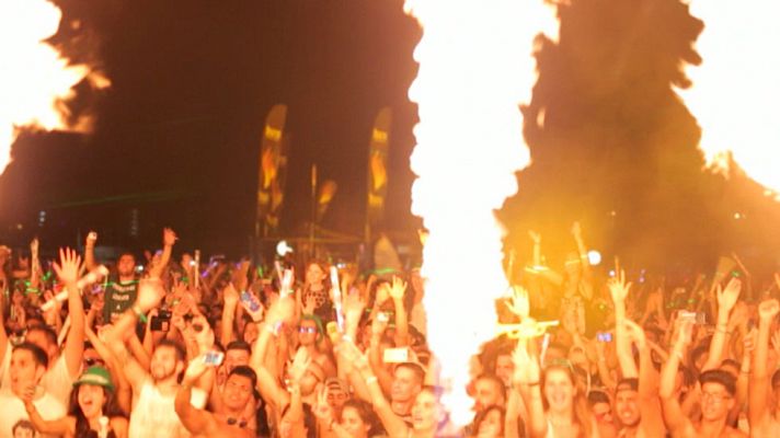 Telediario 1 - Quinta edición del Arona Summer Festival en Tenerife para los amantes de la música electrónica