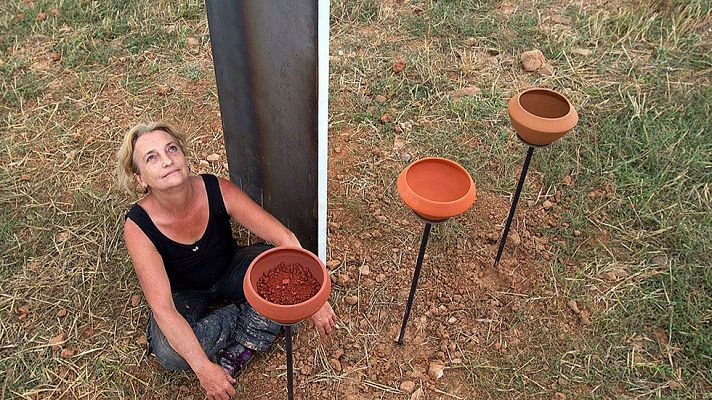 Telediario 1 - 'Arte en la Tierra', la creatividad al servicio del paisaje