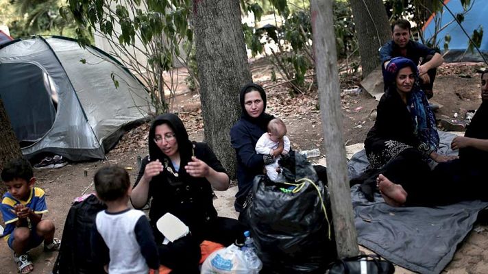 Telediario 1 - La Organización Internacional para las Migraciones advierte que la crisis migratoria podría empeorar