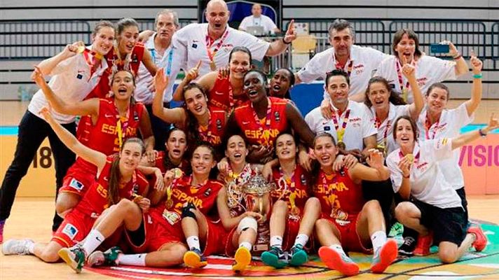 Telediario 1 - España, campeona de Europa sub-18 de baloncesto femenino