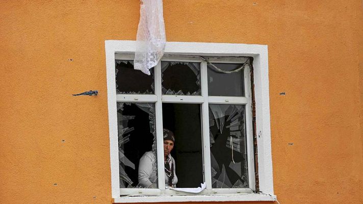 Telediario 1 - Al menos nueve muertos en un cadena de ataques en Turquía