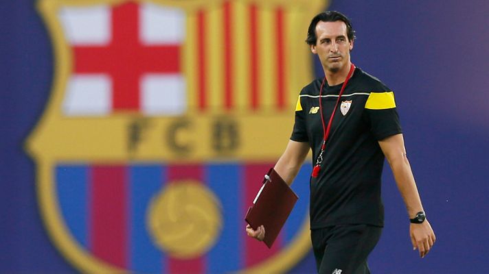 Telediario 1 - Emery: "Tenemos los argumentos para superar al Barça"