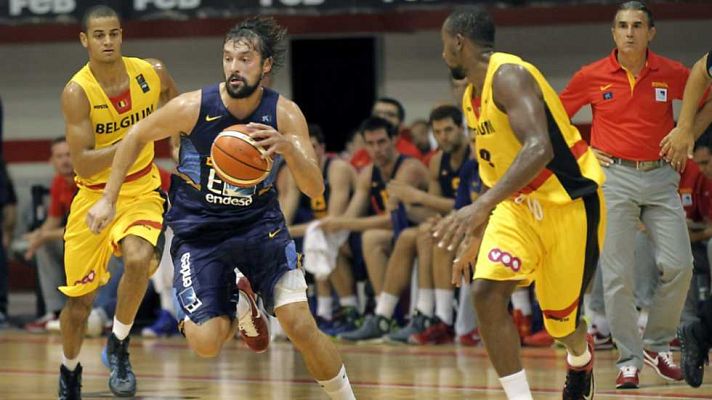 Baloncesto en RTVE - Gira Ñ. Preparación Cto. de Europa Masculino: España-Bélgica