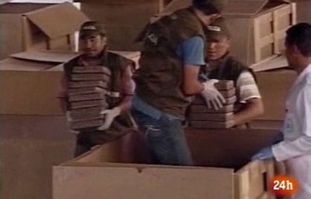  - Incautadas 10 toneladas de cocaína