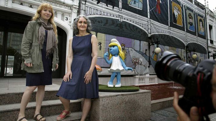 Telediario 1 - Ana Miralles y Chloé Cruchaudet protagonistas de Viñetas desde o Atlántico