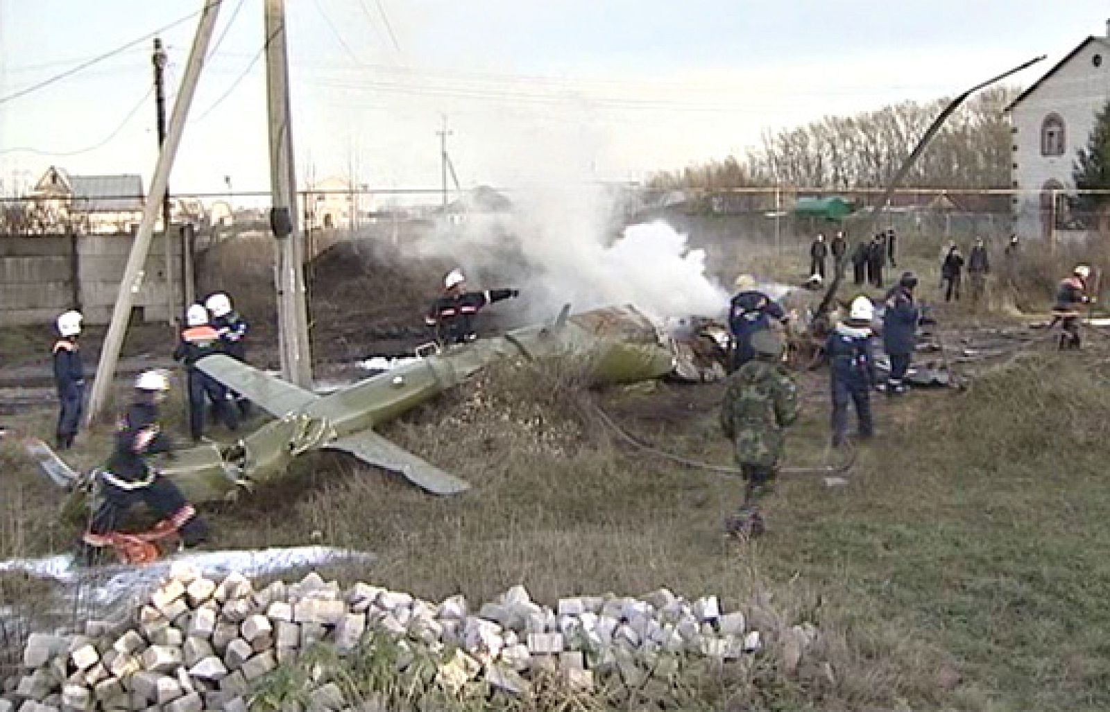 Accidente aéreo en Rusia