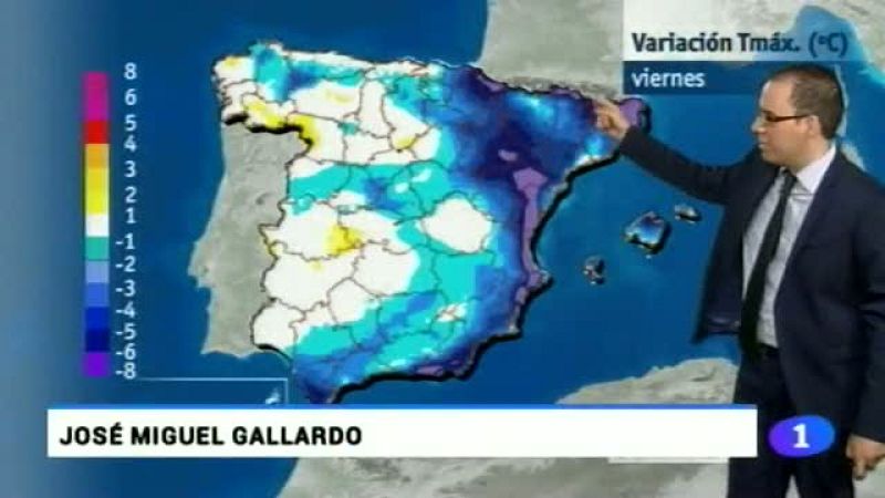 El tiempo en la Comunidad de Navarra - 14/08/2015
