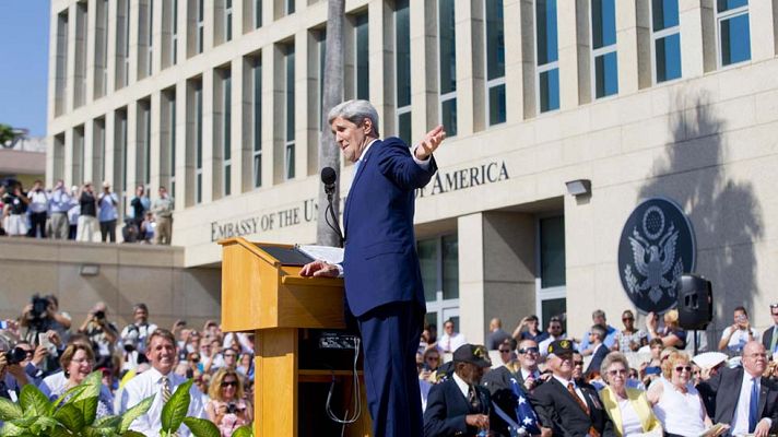 La tarde en 24h - Kerry reabre la embajada en Cuba: "No hay nada que temer"