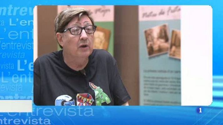 L'Informatiu - L'Entrevista de l'Informatiu Cap de Setmana - 15/08/2015. Josep Maria Contel, del Taller d'Història de Gràcia