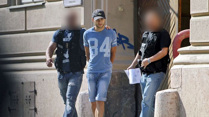 Telediario 1 - La precisa coordinación entre policía rumana y española fue clave para detener a Sergio Morate