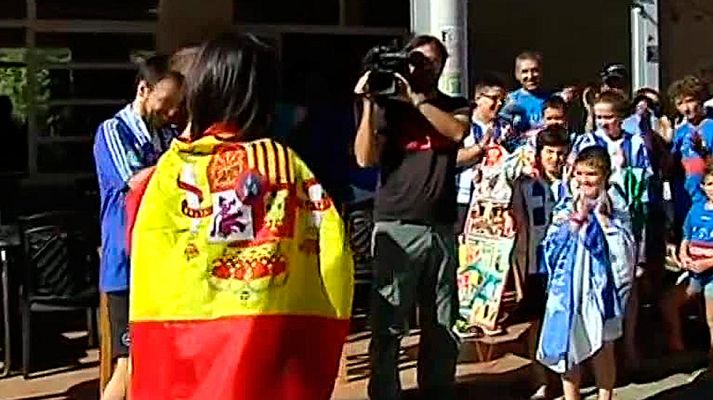 Telediario 1 - Huelva vibró con la victoria de Carolina