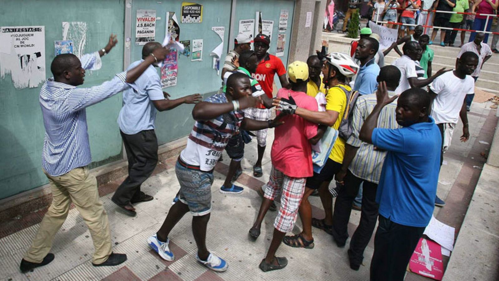 Así es la vida de un mantero