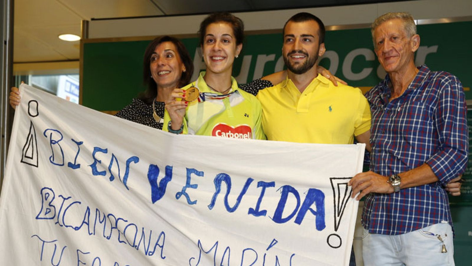 Un día con Carolina Marín