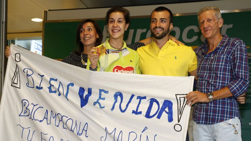 Un día con Carolina Marín