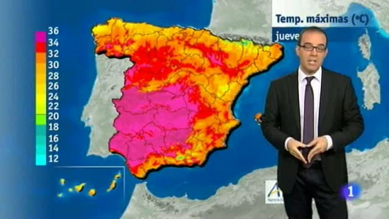 El tiempo en Extremadura - 20/08/15