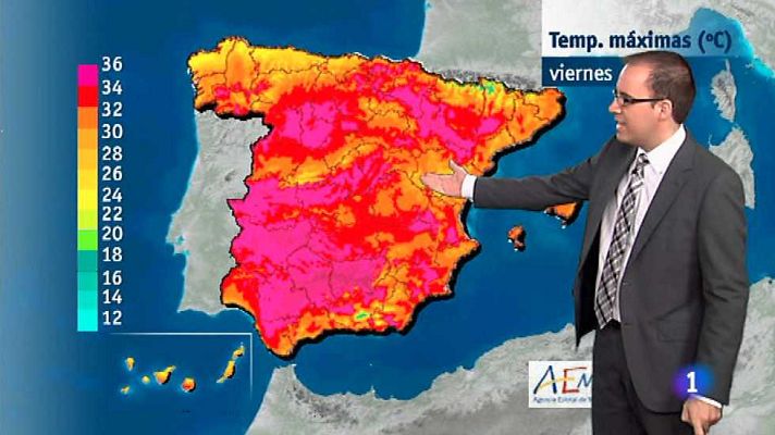 L'informatiu - Comunitat Valenciana - El tiempo en la Comunidad Valenciana - 21/08/15