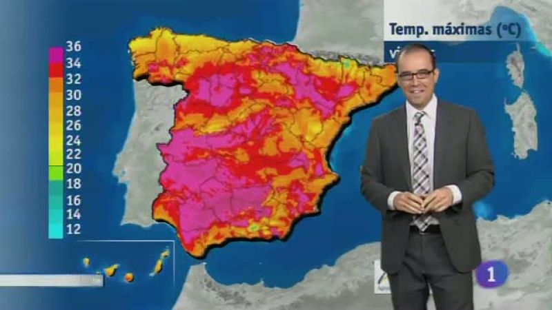 El tiempo en Castilla-La Mancha - 21/08/15 | Ver