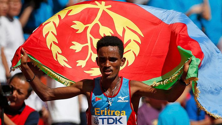 Informativo 24h - El eritreo Ghebreselassie logra el oro en maratón en Pekín