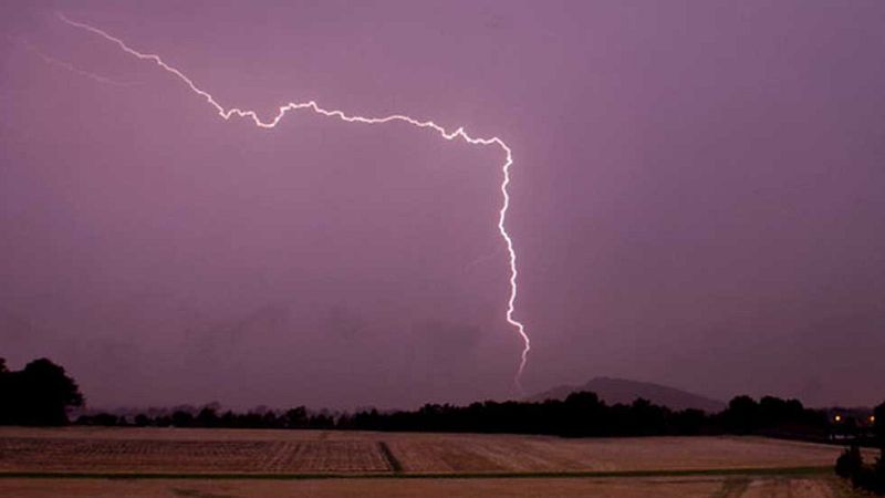 Las tormentas causan destrozos en varios municipos españoles