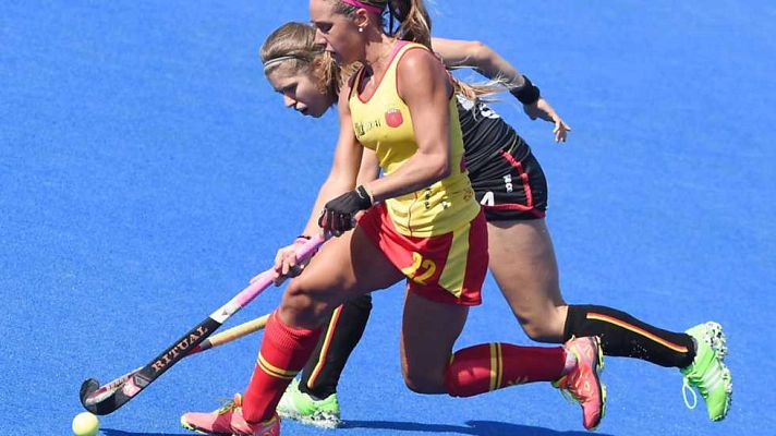 Hockey hierba y sala - Campeonato de Europa Femenino. España - Bélgica