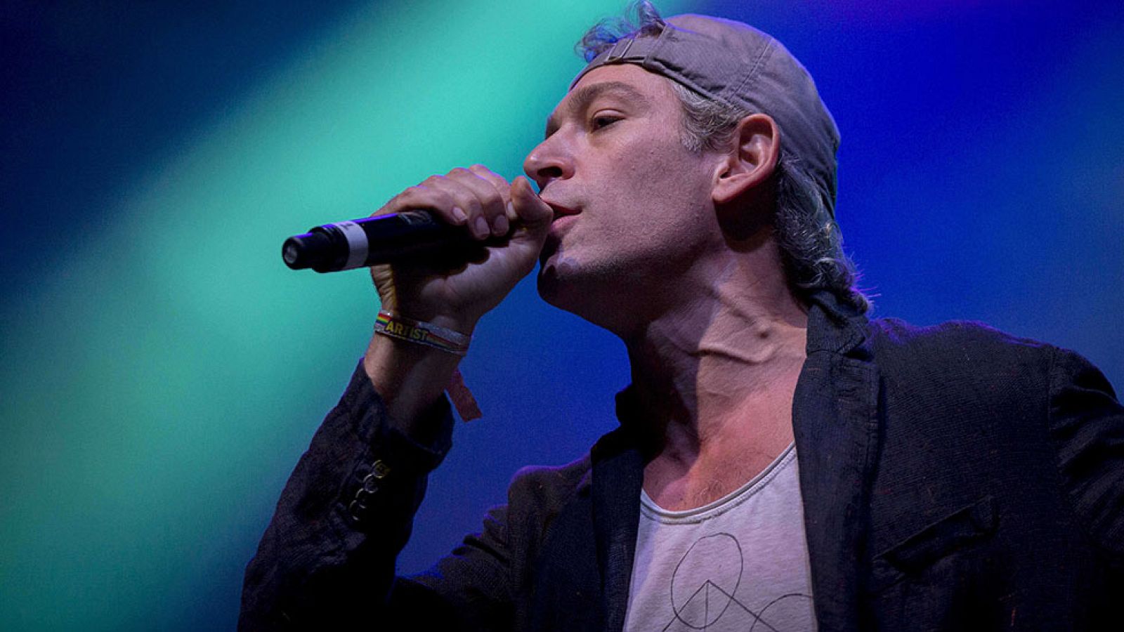 Matisyahu lanza un mensaje de paz en el Rototom ante banderas palestinas