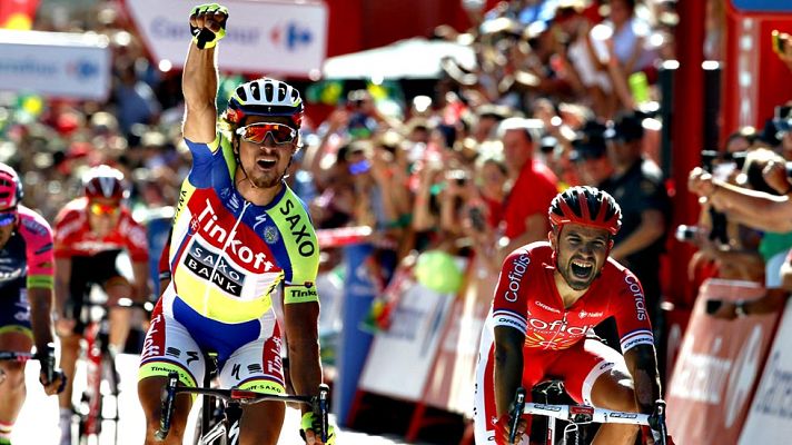 Vuelta ciclista a España - Sagan sí gana en la Vuelta y se reivindica en Málaga