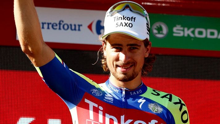 Telediario 1 - Peter Sagan gana en Málaga, Chaves sigue líder