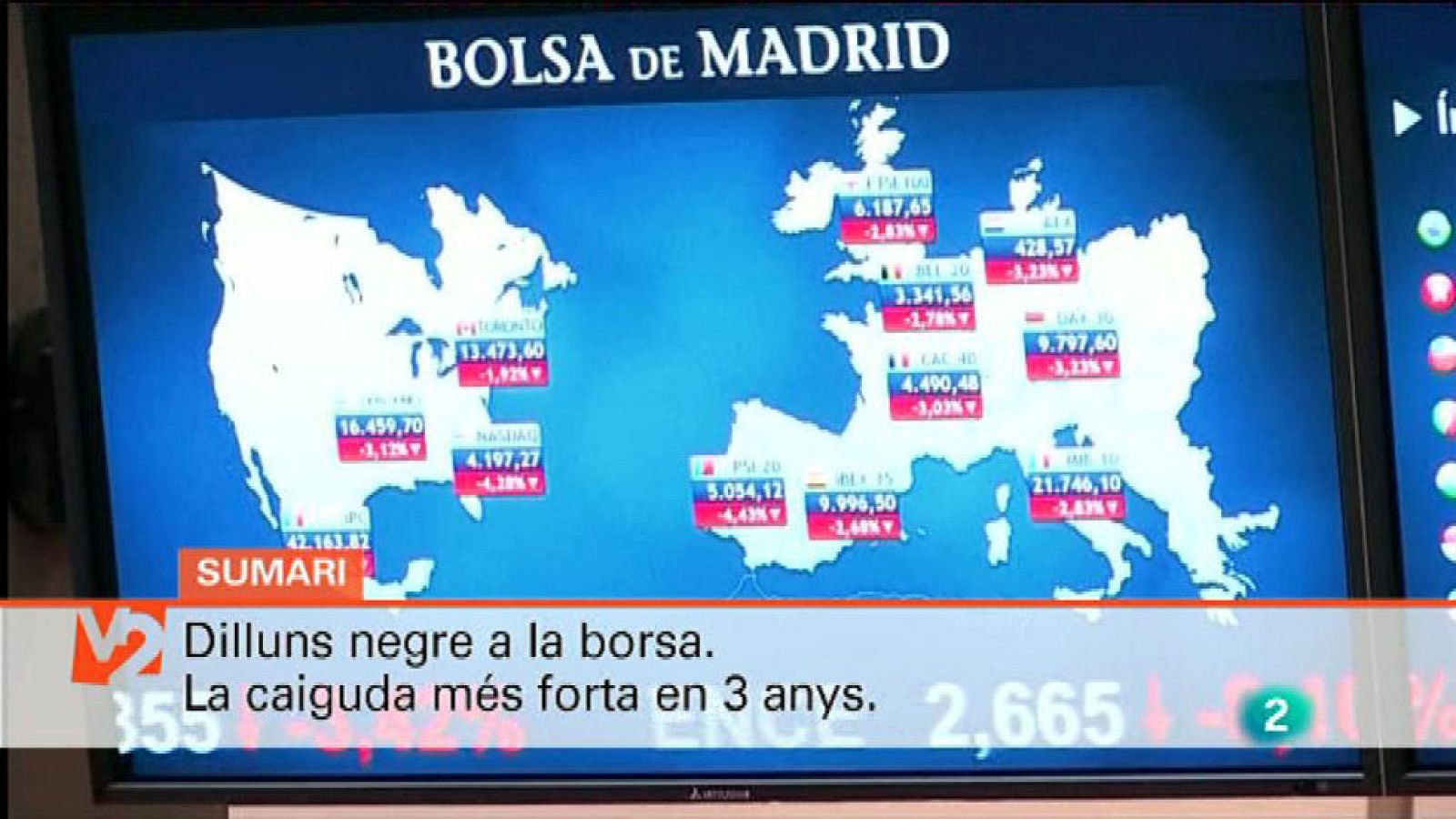 Vespre a La 2 - Informatiu - 24/08/15